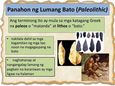 panahon ng paleolitiko mesolitiko neolitiko at metal|Ed tech 2 panahon ng paleolitiko, neolitiko at metal .